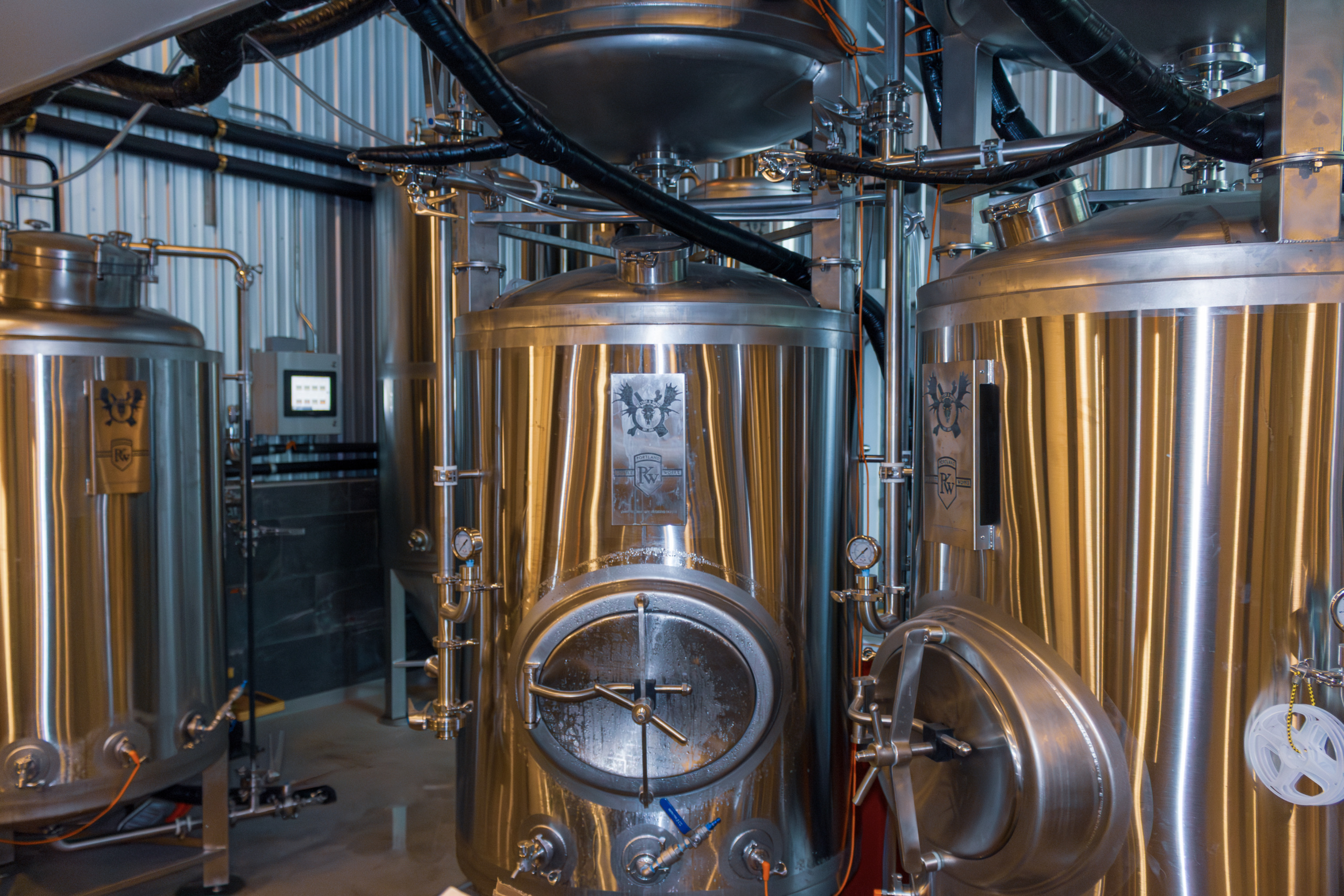 Image of Brewery Room Tanks