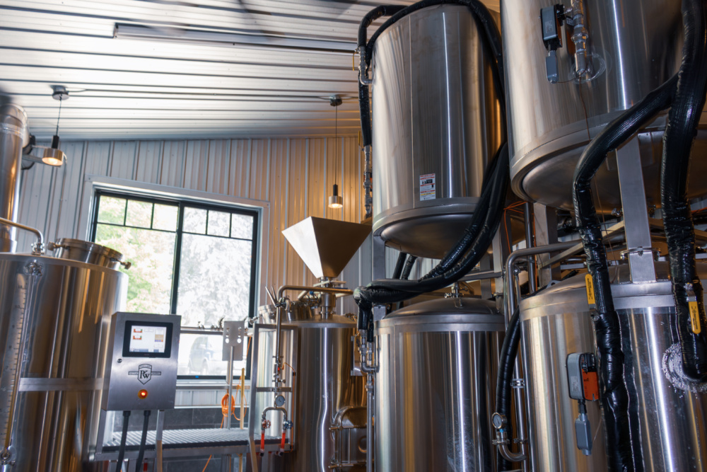 Image of Brewery Room Tanks and Equipment